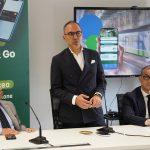 Presentazione della nuova Cal App, che introduce modalità di pagamento innovative per il trasporto pubblico.